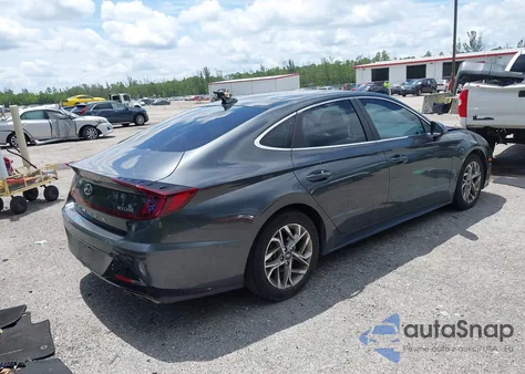 2021 Hyundai Sonata Sel из США, поврежденный, VIN KMHL14JA7MA143869